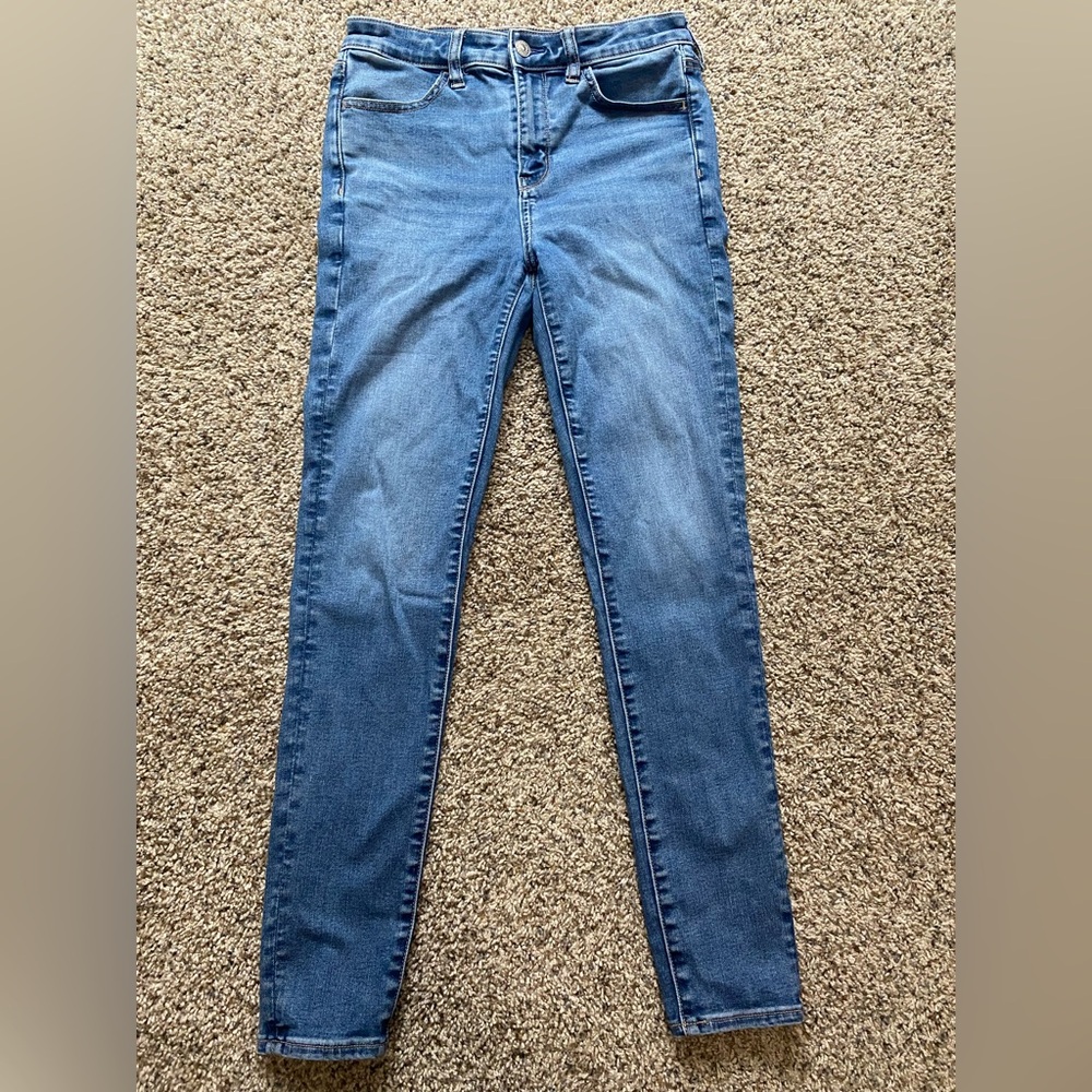 American Eagle High Rise Jeggings size 8